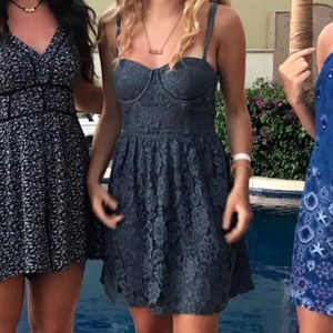 Abercrombie and Fitch Corset Mini Dress